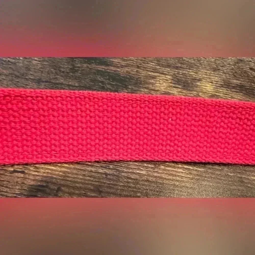 Leather Man Ltd. | men’s webbed flag belt. Size: 32